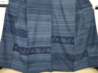 平和屋着物●紬　訪問着　貝殻　正絹　逸品　AABH5788ck