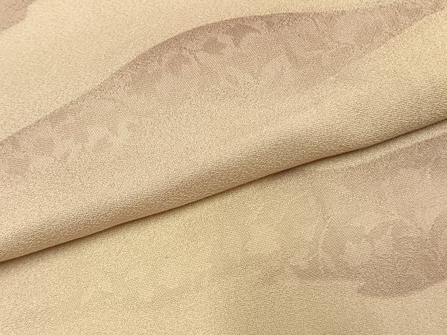平和屋着物●上質な小紋　霞文　暈し染め　正絹　逸品　AABH4683fy