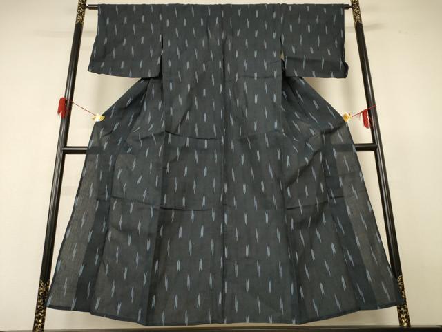 平和屋着物＊夏物　小紋　矢羽文　AABH6444jd 平和屋着物＊夏物 小紋 矢羽文 AABH6444jd