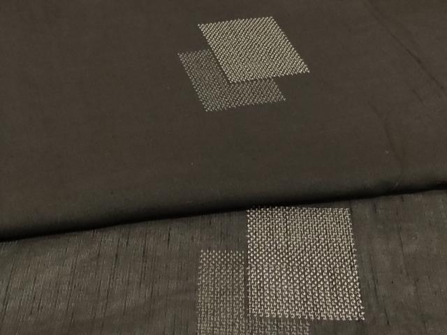 平和屋着物＊夏物 紗紬 色紙文 正絹 逸品 AABH6423jd