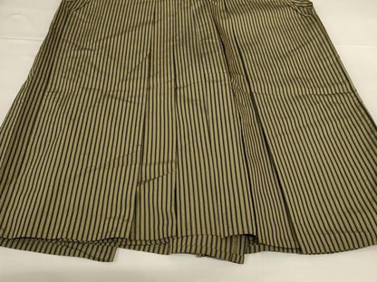 平和屋着物＊夏物 男性 馬乗り袴 縞 正絹 逸品 AABH6450jd