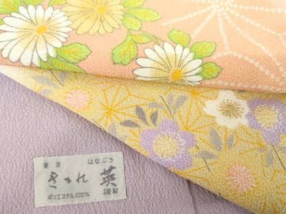 平和屋着物●洗える最高級着物　＜英＞はなぶさ謹製　訪問着　花丸文　洗える着物　AABH3748cs