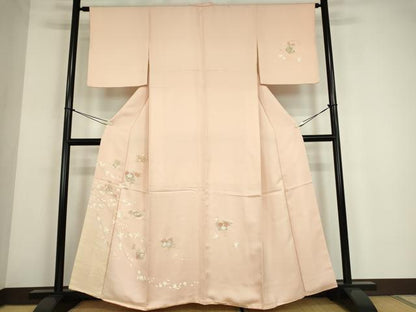 平和屋着物●訪問着　花籠文　金彩　鈴乃屋扱い　正絹　逸品　DABE4032az