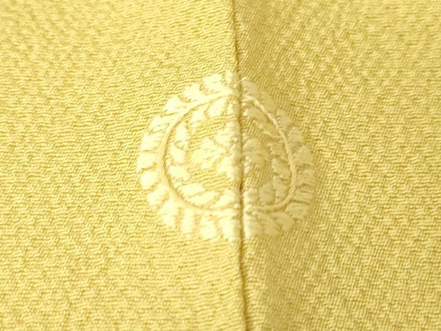 平和屋着物●上質な色無地　黄支子色　正絹　逸品　未使用　DABE4046az 平和屋着物○上質な色無地 黄支子色 正絹 逸品 未使用 DABE4046az