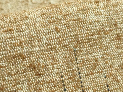 平和屋着物●極上　出羽の織座　八寸名古屋帯　ぜんまい　横段文　逸品　DZAB6263kh6