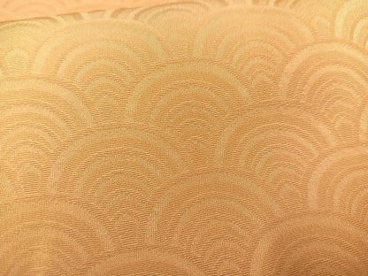 平和屋着物■上質な小紋　青海波地紋　暈し染め　正絹　逸品　AABH1074oa
