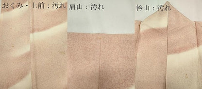 平和屋着物■上質な小紋　霞文　風景地紋　正絹　逸品　CABE4239ou