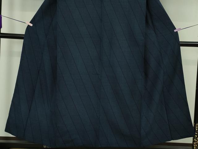 平和屋本店●極上　綿薩摩　東郷織物謹製　手織　160亀甲　綿　逸品　DZAA8119kh6