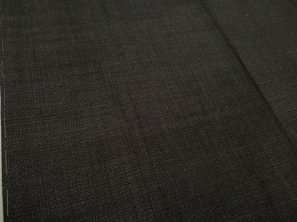 平和屋本店●極上　本場結城紬　重要無形文化財　100亀甲　総詰め　青褐色地　逸品　未使用　DZAB0174kh6