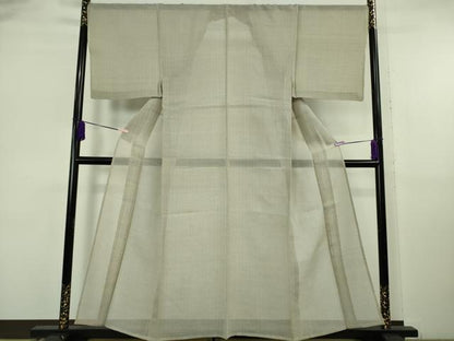 平和屋本店＊極上 夏物 男性 本塩沢 夏塩沢 蚊絣 逸品 DZAA8189kh6