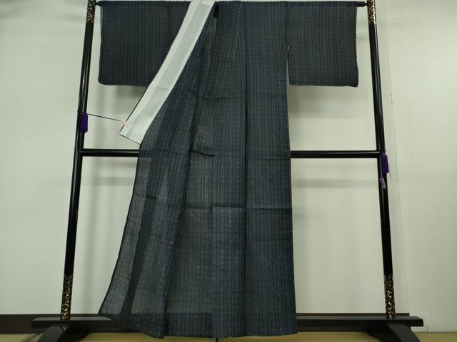 平和屋本店＊極上　夏物　重要無形文化財　本場宮古上布　苧麻　吉祥間道　逸品　未使用　DZAA7288kh6