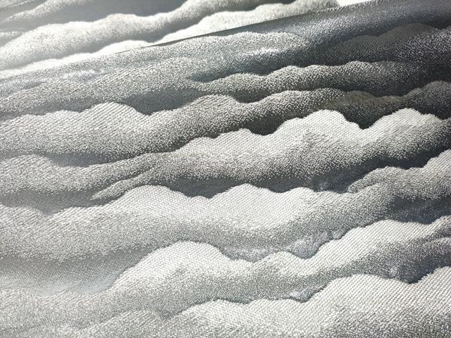 平和屋着物●近代日本画の巨匠　横山大観　じゅらく謹製　六通柄袋帯　朝陽霊峰・瑞雲　プラチナ箔　正絹　逸品　CABE8412hy