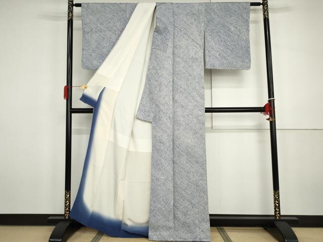 平和屋着物○本疋田絞り 小紋 総絞り 正絹 逸品 AABH3774cs