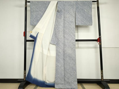 平和屋着物●本疋田絞り　小紋　総絞り　正絹　逸品　AABH3774cs