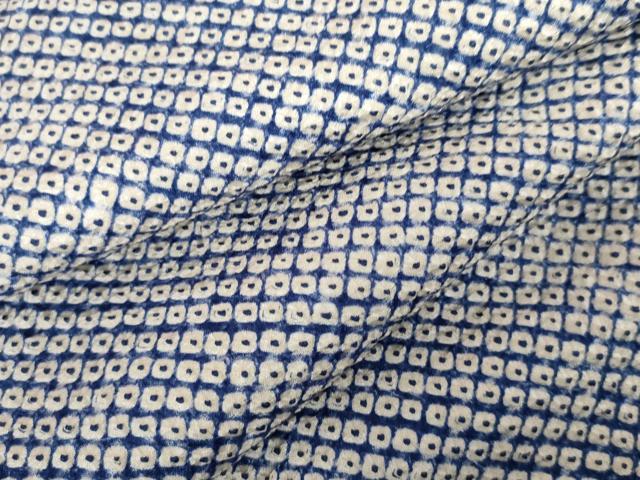 平和屋着物●本疋田絞り　小紋　総絞り　正絹　逸品　AABH3774cs 平和屋着物○本疋田絞り 小紋 総絞り 正絹 逸品 AABH3774csの通販 by
