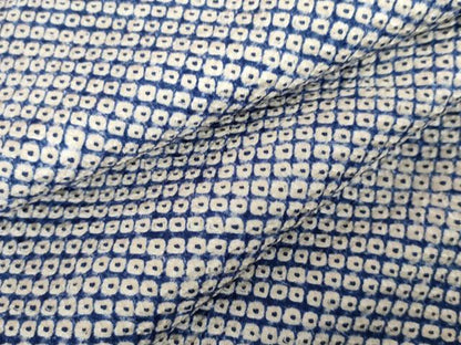 平和屋着物●本疋田絞り　小紋　総絞り　正絹　逸品　AABH3774cs
