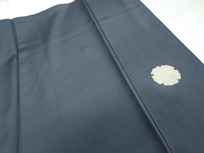 平和屋着物●訪問着　駒刺繍　鹿の子雪輪文　暈し染め　正絹　逸品　AABH7182cs