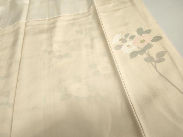 平和屋着物●訪問着　友禅　作家物　枝花文　暈し染め　正絹　逸品　未使用　AABH7177cs