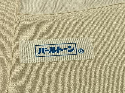 平和屋着物●訪問着　作家物　人物枝花文　金彩　正絹　逸品　AABH4841fy