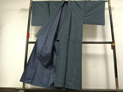 平和屋着物●男性　本場大島紬　アンサンブル　亀甲絣　キングサイズ　正絹　逸品　AABH4849fy