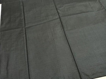 平和屋着物●男性　本場大島紬　アンサンブル　100亀甲　総詰め　キングサイズ　正絹　逸品　AABH4847fy