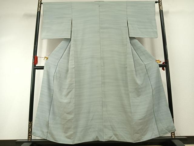 平和屋着物▼上質な小紋 作家物 霞文 正絹 逸品 AABH4816fy