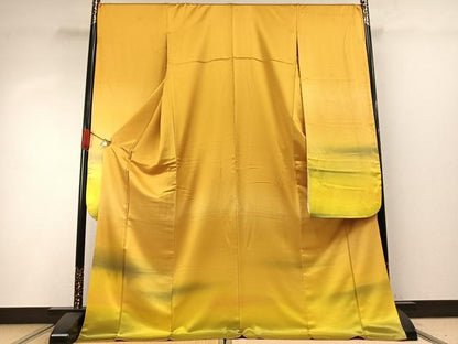 平和屋着物●豪華振袖　霞文　暈し染め　正絹　逸品　AABH4874fy