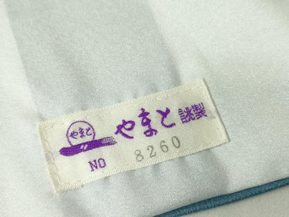 平和屋着物▽小紋　単衣　花丸文　やまと誂製　洗える着物　DABE4155az
