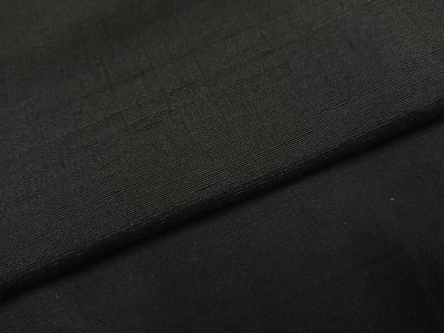平和屋着物●上質な紬　色無地　蝉色　正絹　逸品　AABH6926ph