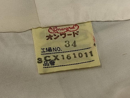 平和屋着物●訪問着　紅型　草花文　正絹　逸品　AABH6948ph