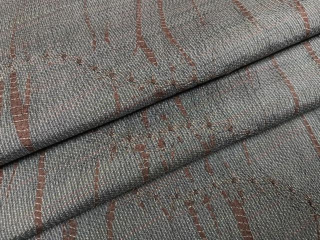 平和屋着物●名門　藤娘きぬたや・竜巻絞り　本場大島紬　正絹　逸品　AABH6934ph