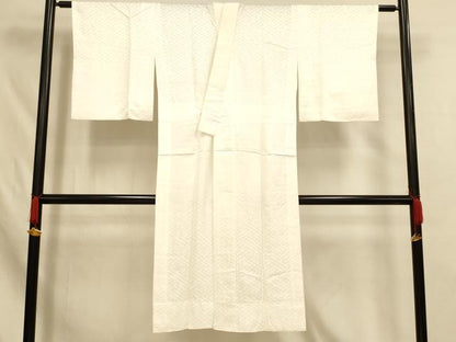 平和屋着物■長襦袢　無双仕立て　紗綾型地紋　洗える着物　AABH4536fw