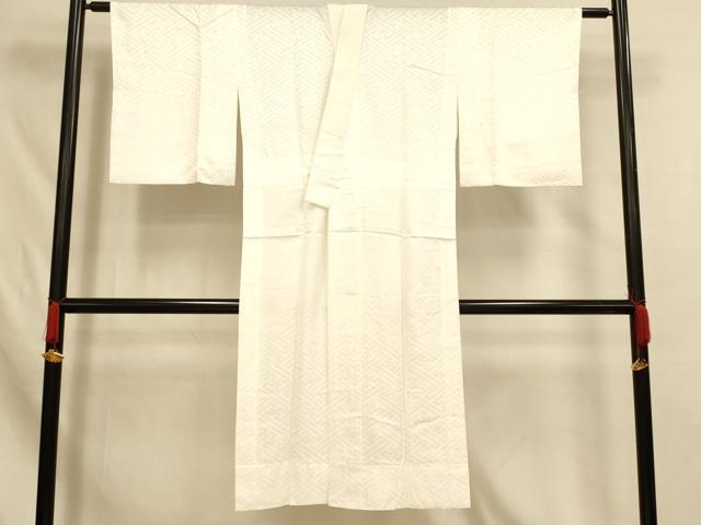 平和屋着物■長襦袢　無双仕立て　紗綾型地紋　洗える着物　AABH4536fw