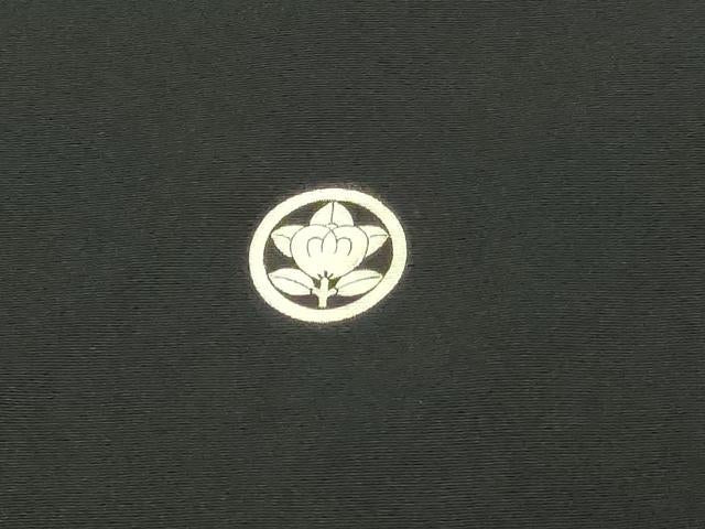 平和屋着物■豪華黒留袖　作家物　松竹梅　暈し染め　金彩　正絹　逸品　DABD3366sf
