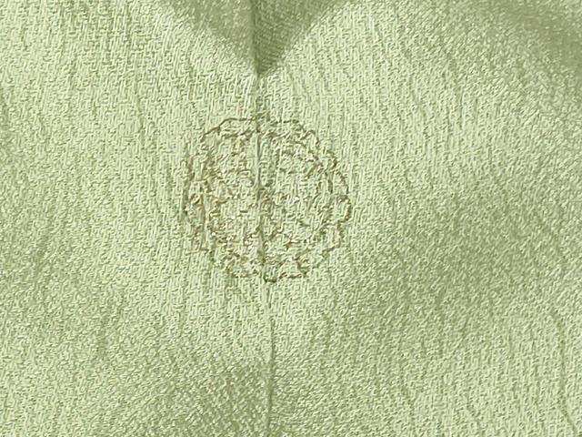 平和屋着物■訪問着　刺繍　草花文　暈し染め　金彩　正絹　逸品　DABD3382sf