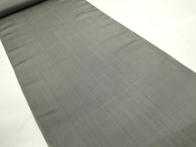 平和屋着物＊夏物 紗紬 反物 着尺 縞 逸品 未使用 DABD7553zzz