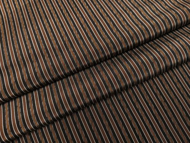 平和屋着物●黄八丈　紬　間道　正絹　逸品　AABH8259ph 平和屋着物○黄八丈 紬 間道 正絹 逸品 AABH8259ph
