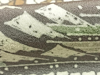 平和屋着物●東京友禅　塩澤照彦　訪問着　立波文　正絹　逸品　AABH4934fy