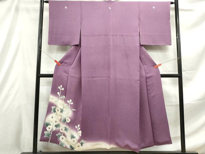 平和屋着物■豪華色留袖 枝花文 金銀彩 正絹 逸品 DABE0890qa