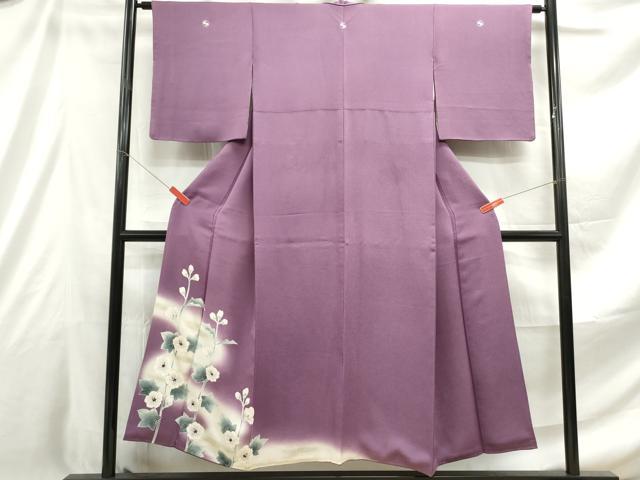 平和屋着物■豪華色留袖 枝花文 金銀彩 正絹 逸品 DABE0890qa