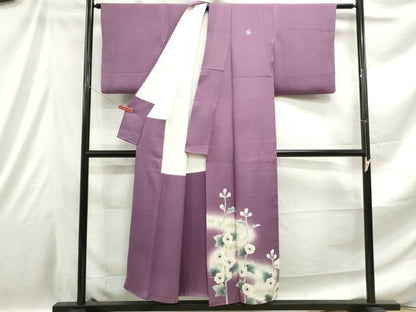 平和屋着物■豪華色留袖 枝花文 金銀彩 正絹 逸品 DABE0890qa