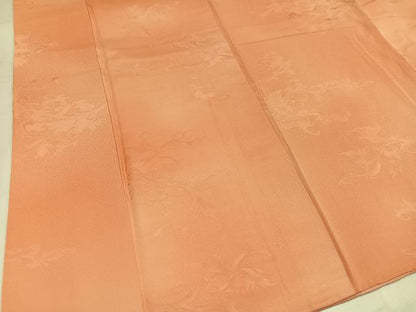 平和屋着物●上質な小紋　花唐草地紋　暈し染め　正絹　逸品　AABH8324ph