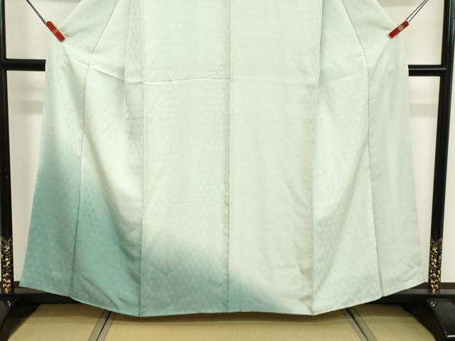 平和屋着物■訪問着　霞文　源氏車地紋　暈し染め　正絹　逸品　DABE2950cd