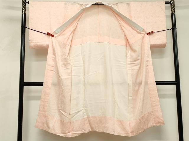 平和屋着物■長襦袢　無双仕立て　舞花文　暈し染め　正絹　逸品　DABE2966cd