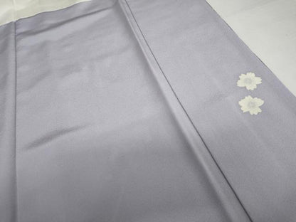 平和屋着物●本加賀友禅作家　菊田宏幸　訪問着　枝花文　正絹　逸品　AABH8921cs
