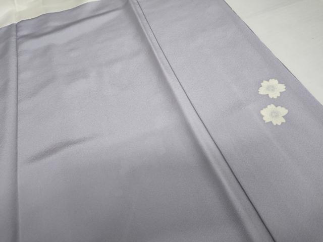 平和屋着物●本加賀友禅作家　菊田宏幸　訪問着　枝花文　正絹　逸品　AABH8921cs