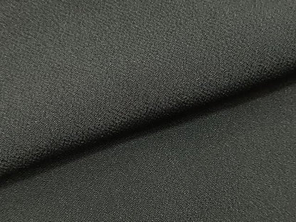 平和屋着物▼羽織・コート 黒生地 反物 羽尺 逸品 未使用 DABE3175we