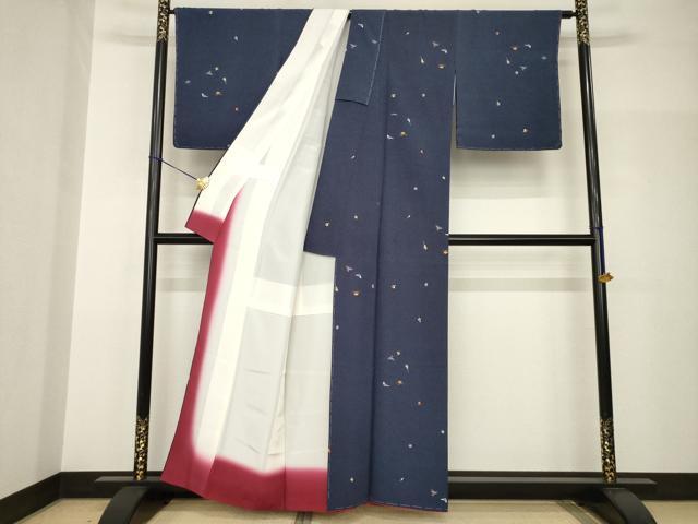 平和屋着物●上質な小紋　宝尽くし　正絹　逸品　未使用　AABH8833ck