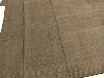 平和屋着物●男性　男柄の最高峰　西郷柄　西郷絣　本場大島紬　正絹　逸品　AABH4974fy