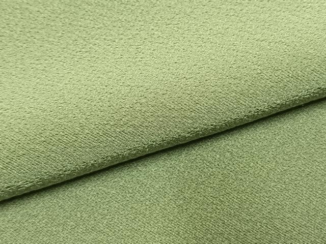 平和屋着物●本草木染作家　瑞寶　色無地　柳茶色　正絹　逸品　AABH4983fy
